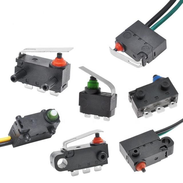 Special Micro Switch G Series Waterproof Micro Switch Limit Zippy Button SPST/SPDT Microswitch with Harness