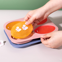 Rectangle écologique Silicone bac à glaçons gâteau chocolat moule de cuisson moule maison artisanat savon moules 4 cavités