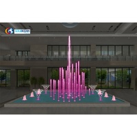 Air Mancur Dekoratif Dalam atau Luar Ruangan dengan Musik dan Air Menari untuk Rumah, Taman, Kebun, Mal, Hotel