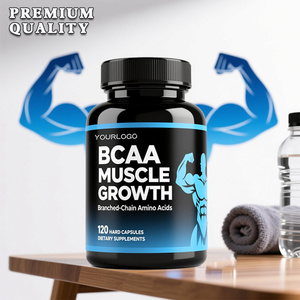 BCAA Pro Acides aminés essentiels 120 capsules Complément sportif OEM ODM Récupération musculaire adulte Augmentation de l'énergie Endurance - Product Image 3