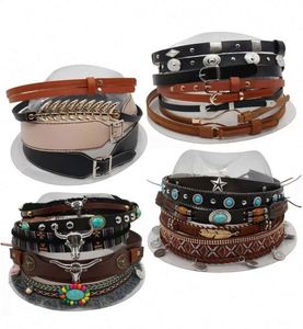 Échantillon Gratuit 2025 Shinehats Chapeau de Luxe Femme Western à Large Bord Fedora en Feutre Vente en Gros Chapeaux de Cowboy Personnalisables avec Logo - Product Image 4