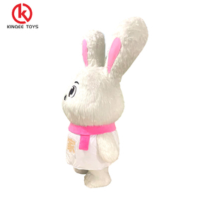 Kinqee Customized Plush Mascot Cosplay Clothing Inflatable Bunny Custom Animal Panda <strong>Rabbit</strong> Bear Walking Mascot <strong>Costume</strong> - Product Image 2