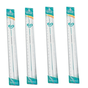 <span class=keywords><strong>Regla</strong></span> recta de plástico para estudiantes de 24 pulgadas, papelería de <span class=keywords><strong>60</strong></span> <span class=keywords><strong>cm</strong></span> para uso escolar - Product Image 2