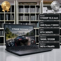 Ordinateur portable de jeu d'occasion CoreNest Lenovo Legion Y7000P AMD Ryzen 7 5800H RTX 3050 Ti 16 Go de RAM 512 Go de SSD 15,6 pouces PC d'occasion