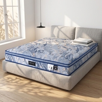 Matelas double ergonomique mousse mémoire gel pro ultra confortable, technologie fraîcheur, installation simple
