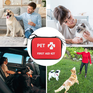 Botiquín de primeros auxilios impermeable, suministros de primeros auxilios para mascotas, caja de emergencia para perros y gatos, botiquín de primeros auxilios para mascotas para viajes - Product Image 4