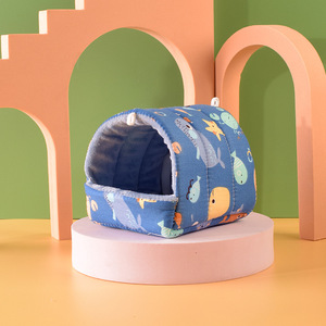 Katoenen <span class=keywords><strong>Hamster</strong></span> Slaapbedden Huisdieren Nest Bedrukte Hamsterbedden - Product Image 6