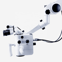 Microscope LED 200x pour laboratoire dentaire DP, traitement des maladies pulpaire, restauration orale, implantation, chirurgie médicale