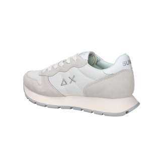 Sun68 Donna Sneakers Blanc Beige 3,5 Cm Talon Plat Chaussures Femme - Product Image 5