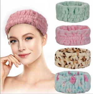 Mode large bandeaux lavage visage maquillage bandes de cheveux accessoires en gros femmes mignon Spa <span class=keywords><strong>bandeau</strong></span> - Product Image 2