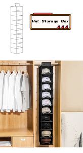 Factory Custom Wholesale Non Woven 10 Layer Hat <b>Storage</b> Bag <b>Collapsible</b> Wardrobe Shoes Hanging <b>Storage</b> Bag - Product Image 6