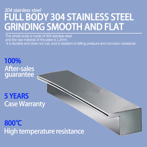 Cascade murale décorative personnalisée avec éclairage LED, cascade artificielle pour piscines, extérieur, <span class=keywords><strong>rideau</strong></span> d'eau pour <span class=keywords><strong>piscine</strong></span> - Product Image 5