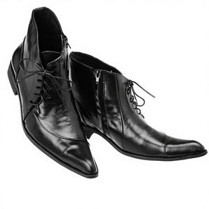 Zapatos de Vestir para Hombre, Hechos a Mano, de Cuero Genuino, con Cordones, Transpirables, con Suela de Goma, Punta Puntiaguda Clásica, para Primavera y Otoño - Product Image 3