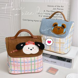 Cartoon House Cosmetic Bag Large Capacity Portable Travel Storage With Soft Handle For Women Home Use Spring 2025 - Product Image 3