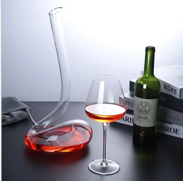 Serpent en cristal carafe à vin de style Européen ménage 6 en forme de vin