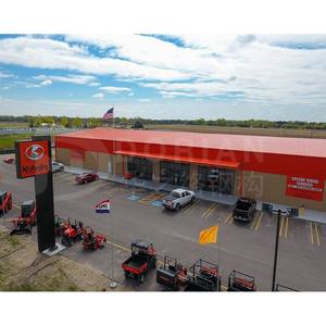 Planos de Edificios Comerciales de <span class=keywords><strong>10000</strong></span> Pies Cuadrados, Construcción de Naves Metálicas con Estructura de Acero - Product Image 2