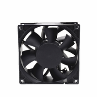 Ventilateur axial DC sans balais 92x92x38mm 9238 avec roulement à billes 12V 24V pour boîtier d'ordinateur, équipement et appareils