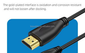 Hoogwaardige 0.5M 1M 1.5M 3M Mini Hdtv Hd-Kabel Mannelijk Naar Mannelijk Hdtv Naar Mini Hdtv Voor Monitor - Product Image 4