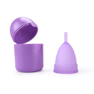 Custom EVA Menstrual Cup Set Case Storage Bag Pouch Organizer Packaging Box