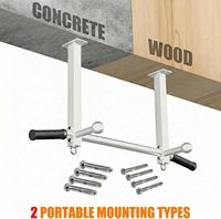 Barre de traction murale en acier pour usage domestique, vente en gros d'usine, marque [Nom de la marque], fabriquée en Chine, emballage carton