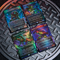 Venta al por Mayor de Magic: The Gathering, Mazo de Comandante de las Tortugas Ninja Adolescentes, Juego de Cartas Coleccionables Turtle Power