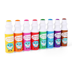 <span class=keywords><strong>ปากกา</strong></span>เมจิก Superdots Dot Art ขนาด 2 ออนซ์ สีสันสดใส สำหรับระบายสีแบบ Sponge Graffiti Bingo Dabber ปลอดสารพิษ ล้างออกง่าย เหมาะสำหรับเด็กๆ ใช้วาดภาพ - Product Image 3