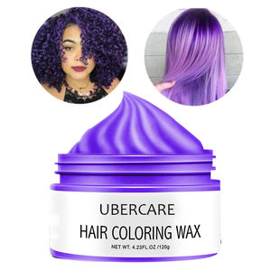 Cire teinture temporaire pour cheveux, crème naturelle instantanée, couleur verte, ml, nouveau produit - Product Image 1