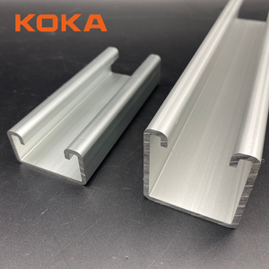 कोका हॉट सेल एल्यूमीनियम 6005 41x21 41x41 ठोस स्ट्रैट चैनल - Product Image 2