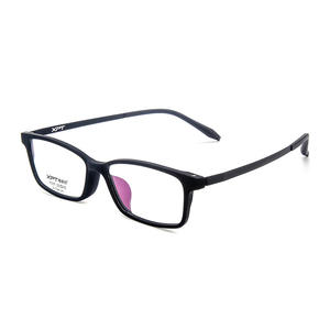 Monturas de Gafas Cuadradas de Titanio, Lentes Acrílicas Medianas, Unisex, Origen Danyang, Parte 357 - Product Image 3