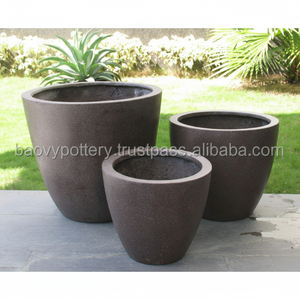 Maceta de politerrazo de Vietnam, macetas de piedra de fibra - Product Image 1