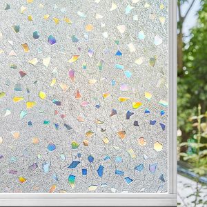 <span class=keywords><strong>Film</strong></span> adhésif statique pour fenêtre en PVC moderne et coloré, <span class=keywords><strong>film</strong></span> décoratif pour verre non adhésif pour appartements - Product Image 2