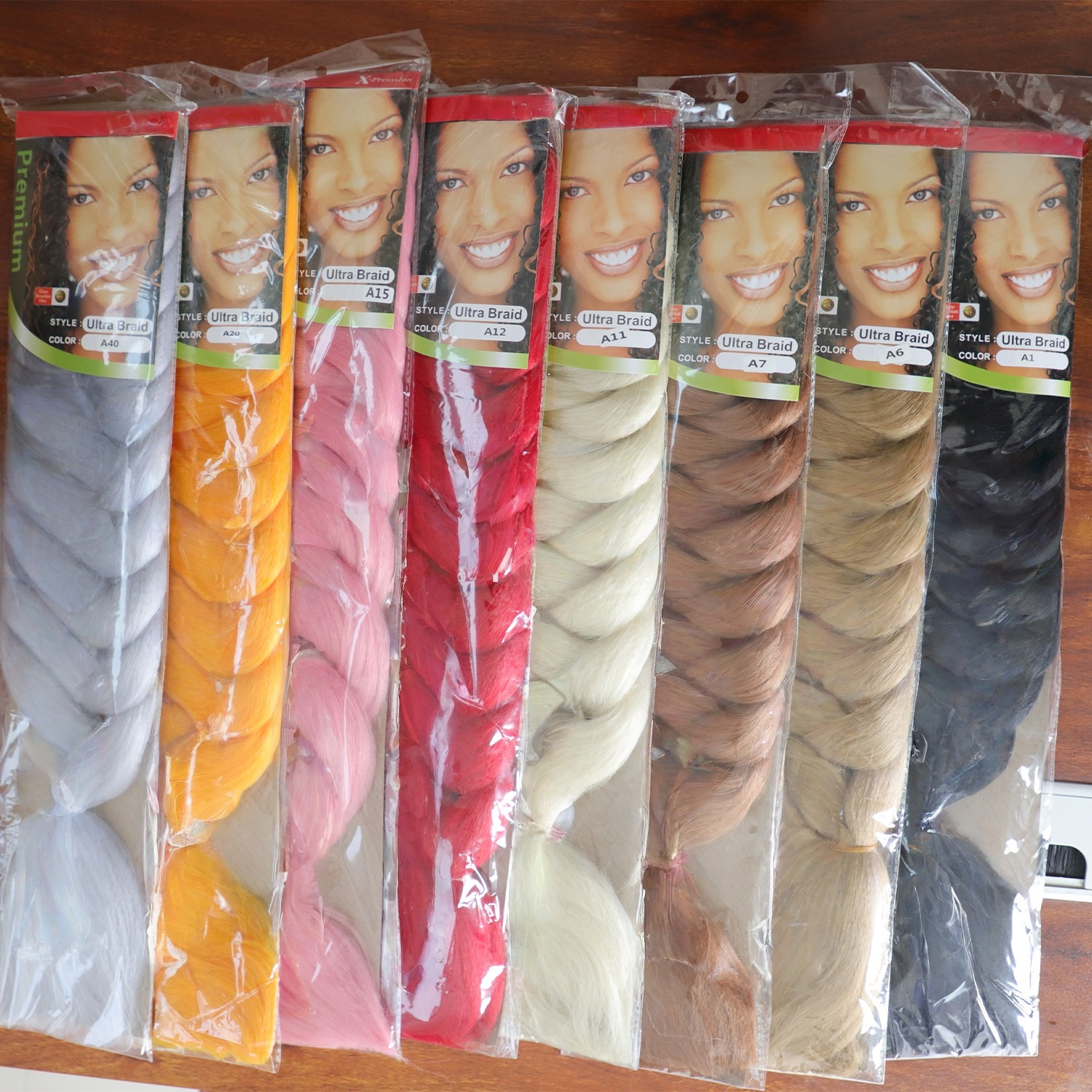 prestretched presectioned braiding hair