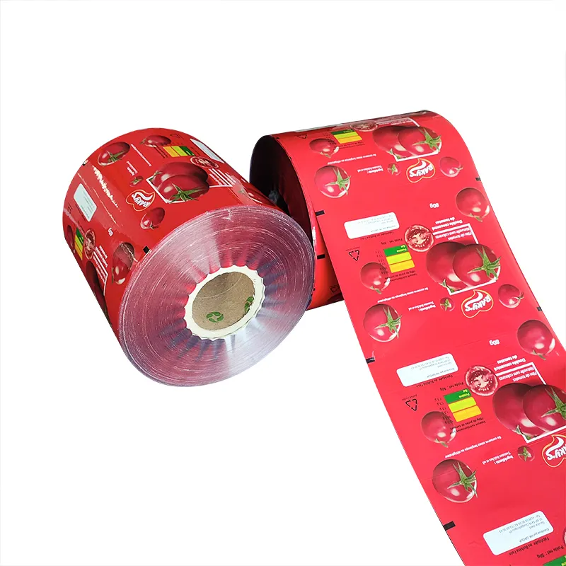 Custom print metallized flexible PET AL PE CPP laminating packaging roll lamination pouch opaque packaging film