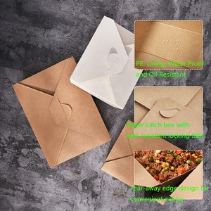 Caja de Hamburguesas y Papas Fritas de Diseño Personalizado, Caja de Empaque para Alitas de <span class=keywords><strong>Pollo</strong></span>, Hamburguesas de <span class=keywords><strong>Pollo</strong></span> Frito, Caja para Llevar <span class=keywords><strong>Pollo</strong></span> Frito - Product Image 4