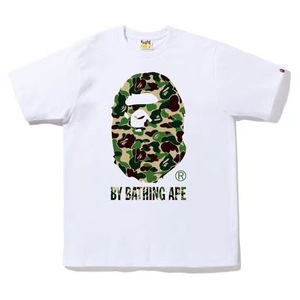 T-shirt décontracté unisexe à manches courtes, imprimé camouflage et lettres, collection été 2026, style classique - Product Image 2