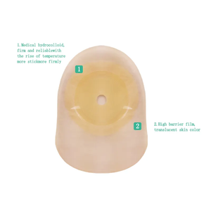 Vente en gros CELECARE C001 Sac de colostomie de haute qualité, système fermé monobloc, poche pour stomie, sac de colostomie jetable, 15*19.5CM CE ISO - Product Image 3