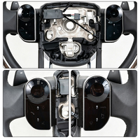 Volant en cuir intérieur imitation bois personnalisé pour Land Rover Range Rover Sport L320