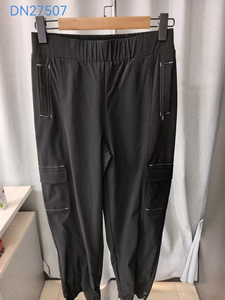 <span class=keywords><strong>Pantaloni</strong></span> da Jogging Casual da <span class=keywords><strong>Donna</strong></span>, <span class=keywords><strong>Neri</strong></span>, Vestibilità Ampia, Multi-tasca, Comodi con Vita Elastica - Product Image 5