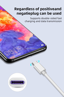 Câble de Données USB vers Type-C (USBC) en TPE pour Téléphone, Charge Rapide 5A, Longueurs 0.25M 0.5M 1M 1.5M 2M