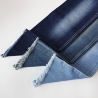 Tela vaquera elástica de alta calidad teñida en hilo, 70% algodón, 3% elastano, 11.8oz, 7S*10/40, para jeans, zapatos y bolsos, venta al por mayor