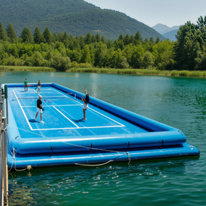 Plataforma de Deportes Acuáticos Inflable, Cancha <span class=keywords><strong>Flotante</strong></span> de Pickleball - Product Image 1