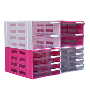File <strong>Cabinet</strong> <strong>Mini</strong> Desktop 2/3/4 Drawer Parts Document <strong>Storage</strong> Box File Document <strong>Storage</strong> - Product Image 1