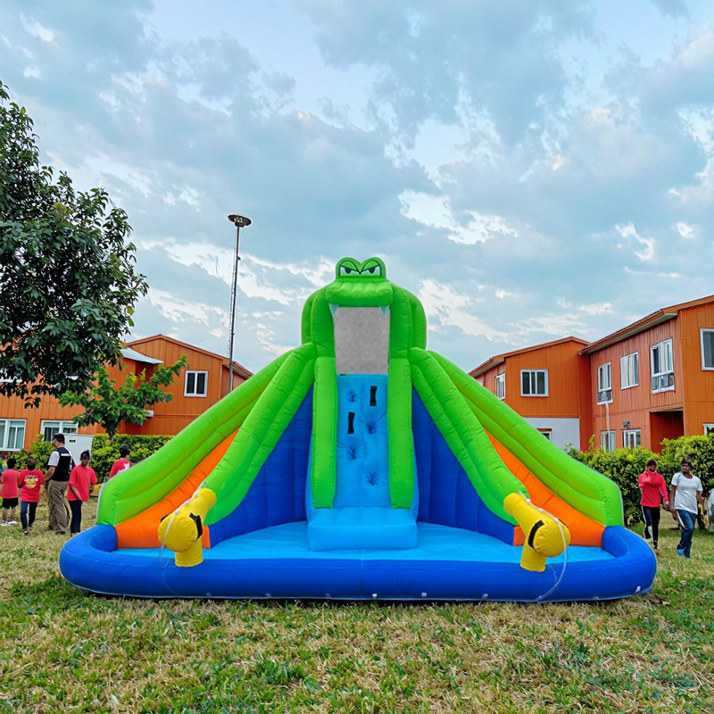 crocodile Inflatable Bouncy Castle Animal Interesting