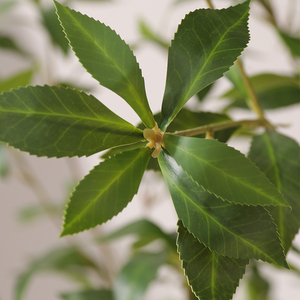 Plantes artificielles, arbre Pieris Japonica, décoration d'intérieur, bonsaï, plantes en plastique, pots, aménagement paysager, plantes modernes d'intérieur - Product Image 3