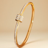 Bracelet Rsoul en plaqué or PVD fin avec panthère et bijou de main tête d'animal pour femme, bracelet de plage estival pour fête et mariage