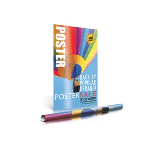 Высокое качество Реклама Печать полноцветный персонализированные печать плакатов и проектные услуги