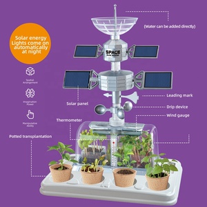 צמח ילד צמח צמח צמח דיקסי הרכבה סולארי לשתול חלל נסיוני חממת מחקר מדע צעצוע - Product Image 2