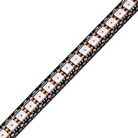 Individuellement 5050 rvb led pixel adressable apa102 5050smd bande 144led/m apa102c avec horloge et câbles de données