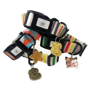 Desainer Kustom Nilon Hewan Mode Kalung Anjing Sublimasi Bermotif <span class=keywords><strong>Pitbull</strong></span> Para Perro - Product Image 5