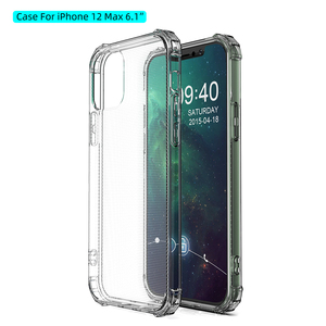 Funda protectora para teléfono móvil iPhone 12 Max, transparente, de gel suave, con protección TPU a prueba de golpes, 3D, anticaídas, 360 grados, cobertura total. - Product Image 5